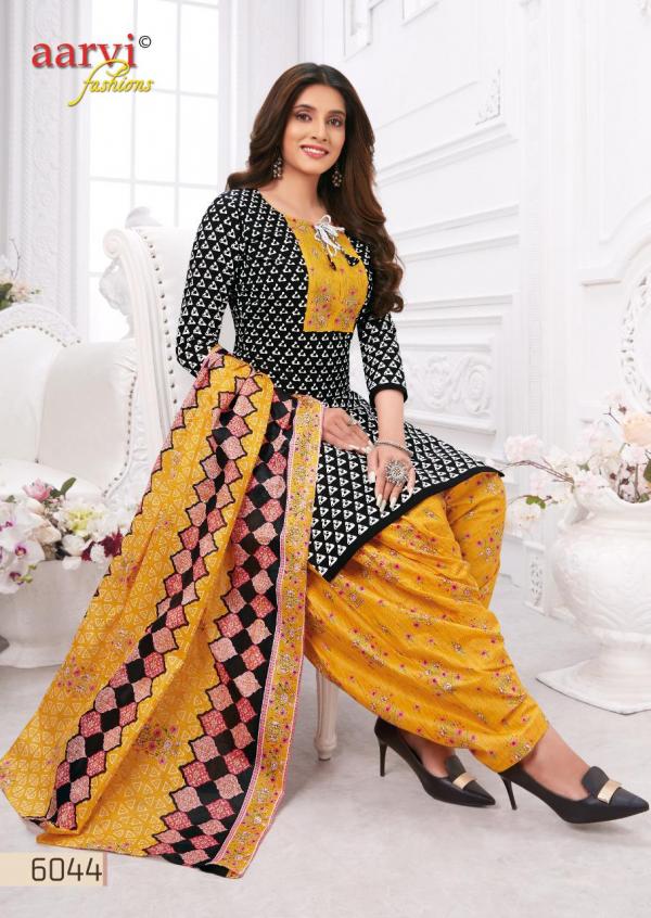 Aarvi Special Patiyala Vol-17 Fancy Cotton Daily Wear Dress Materials