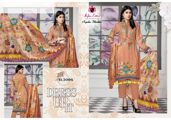 Nafisa Ayesha Ibhrahim Vol-3 Fancy Cotton Printed Dress Materials