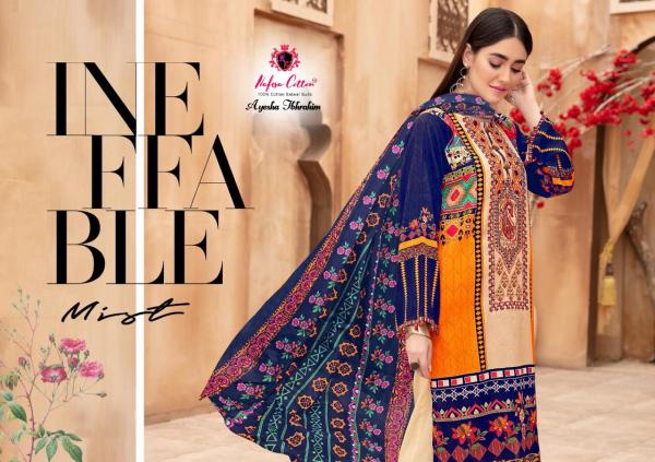 Nafisa Ayesha Ibhrahim Vol-3 Fancy Cotton Printed Dress Materials