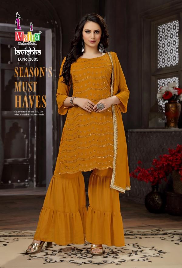 Maira Lavishka 3 Designer Georgette Readymade Salwar