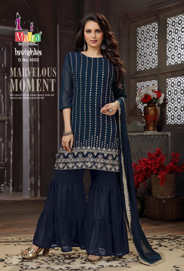 Maira Lavishka 3 Designer Georgette Readymade Salwar