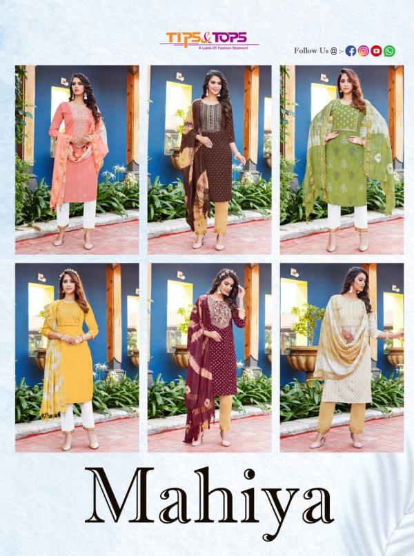 Tips & Tops Mahiya Designer Ethnic Wear Readymade Salwar