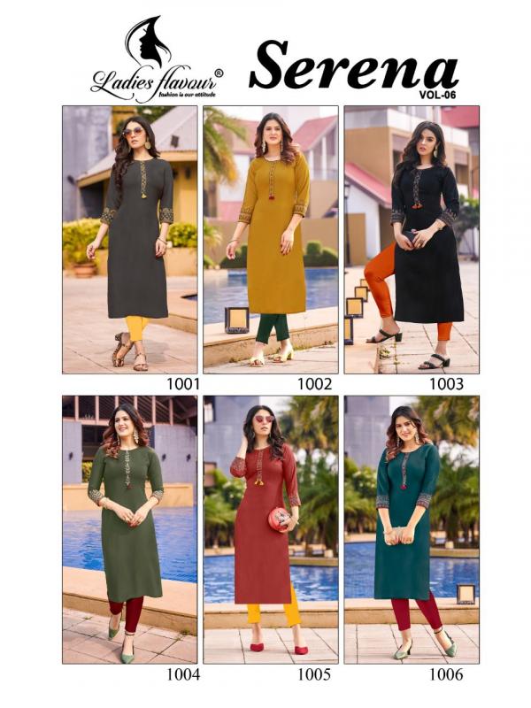 LF Serena 6 Designer Festive Wear Embroidery Kurti