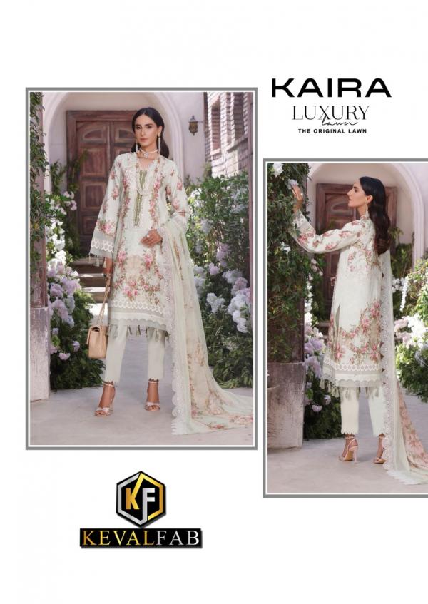Keval Kaira Luxury Lawn vol-9 Cotton Dress Material Collection