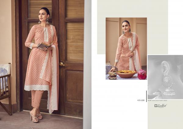 Zulfat Saumya Exclusive Designer Unstich Suits Collection