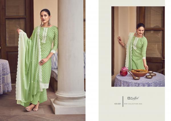 Zulfat Saumya Exclusive Designer Unstich Suits Collection