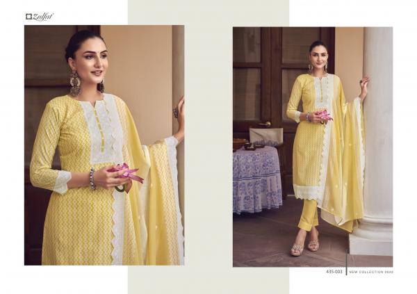 Zulfat Saumya Exclusive Designer Unstich Suits Collection