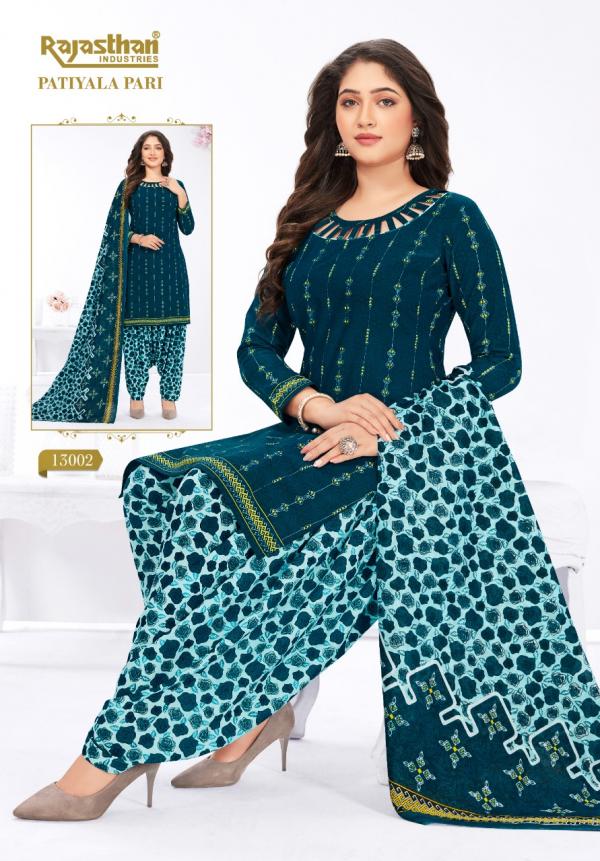 Rajasthan Patiyala Pari Vol-13 Readymade Cotton Dress Catalog