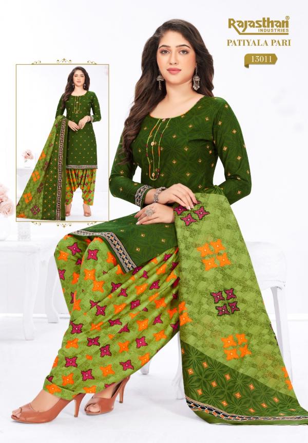 Rajasthan Patiyala Pari Vol-13 Readymade Cotton Dress Catalog