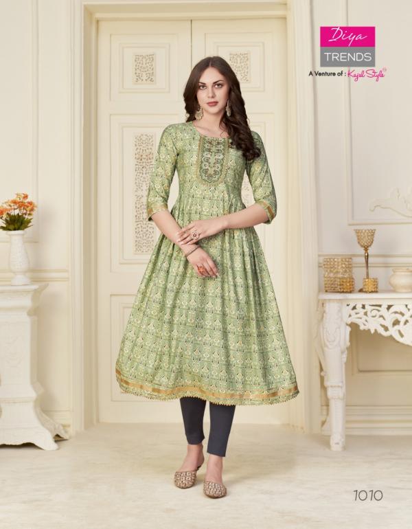 Fashion Samora 1 Festive Wear Kurti With Bottom