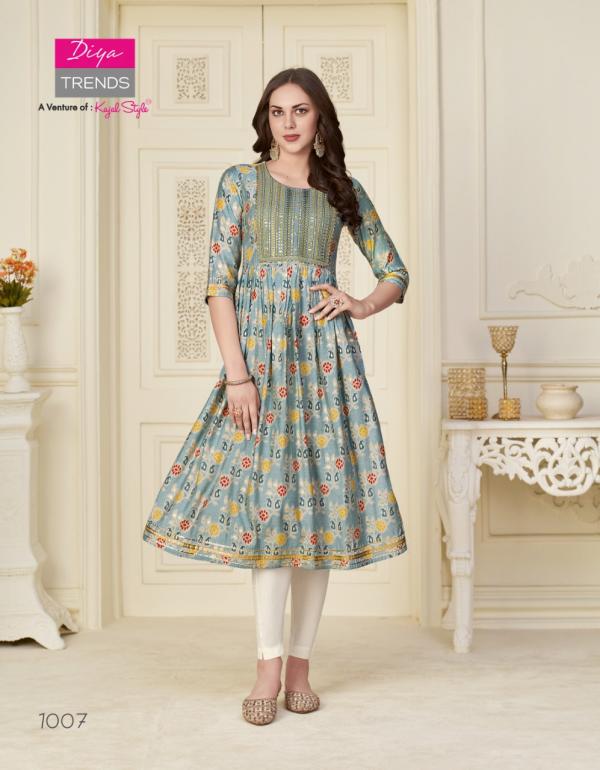 Fashion Samora 1 Festive Wear Kurti With Bottom