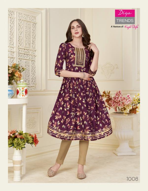 Fashion Samora 1 Festive Wear Kurti With Bottom