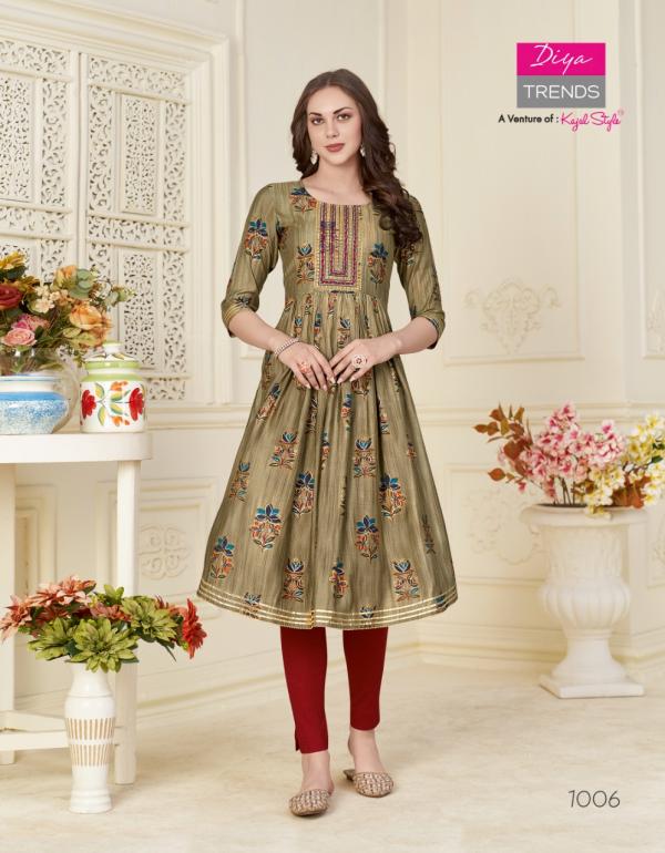 Fashion Samora 1 Festive Wear Kurti With Bottom