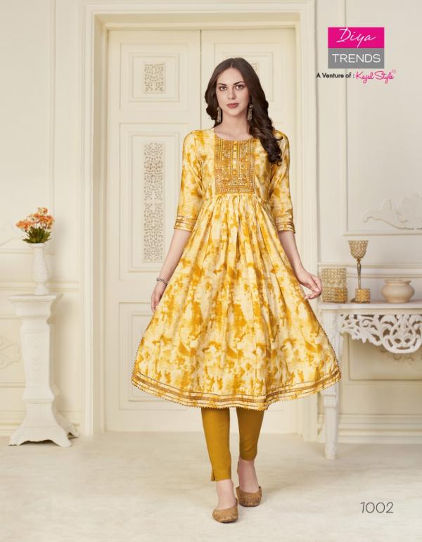 Fashion Samora 1 Festive Wear Kurti With Bottom