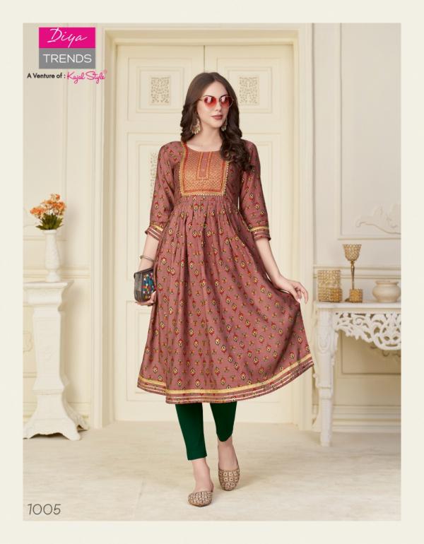 Fashion Samora 1 Festive Wear Kurti With Bottom