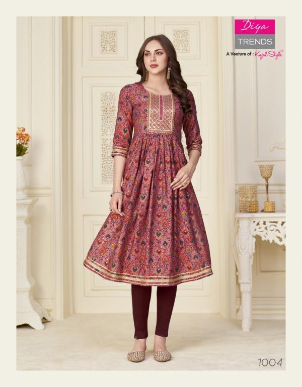 Fashion Samora 1 Festive Wear Kurti With Bottom