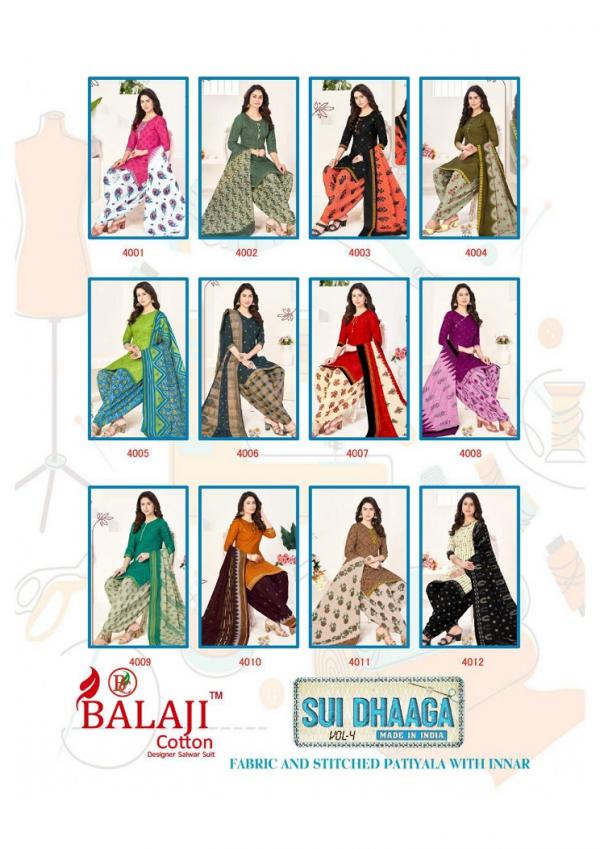 Balaji Sui Dhaga Vol-4 - Readymade Suits Collection