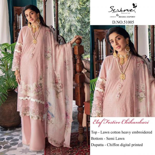 Serine Elaf Festive Chickenkari Designer Pakistani Suit Collection