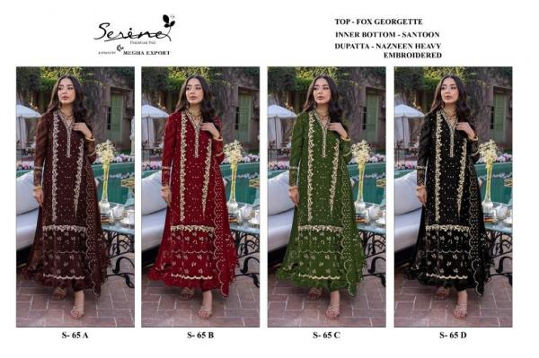 Serine S 65 Georgette Pakistani Suits Collection