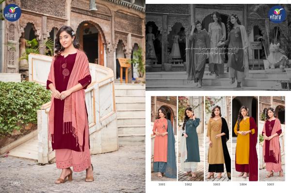 Vitara Hilltop Exclusive Rayon Designer Wear Ready Made Collection