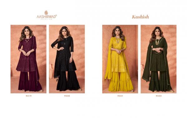 Aashirwad Kashish 9219 Series Designer Salwar Suits
