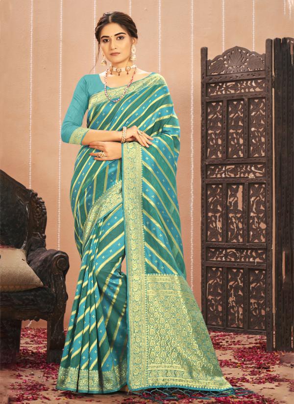 Sangam Rashi Festive Wear Cotton Sarees Collection