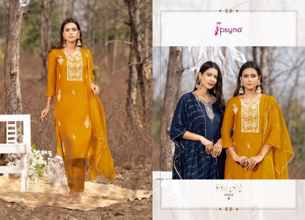 Psyna Panchi 4 Exclusive Designer Musleen Wear Kurti Pant With Dupatta Collection