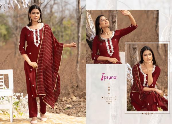 Psyna Panchi 4 Exclusive Designer Musleen Wear Kurti Pant With Dupatta Collection