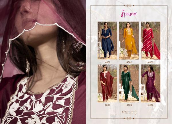 Psyna Panchi 4 Exclusive Designer Musleen Wear Kurti Pant With Dupatta Collection