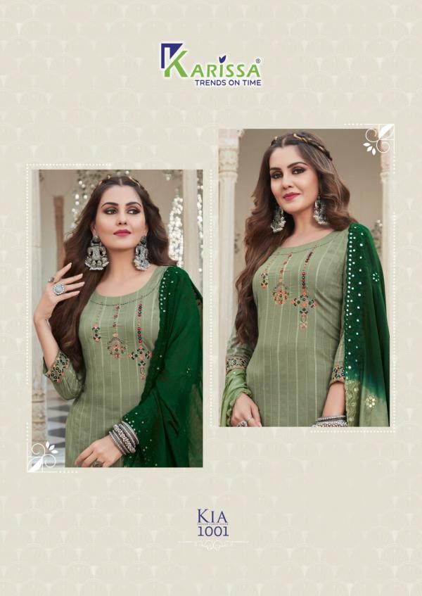 Karissa Kia Festive Wear Rayon Designer Readymade Collection