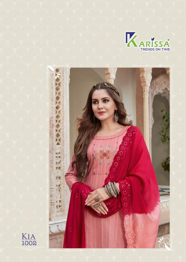 Karissa Kia Festive Wear Rayon Designer Readymade Collection