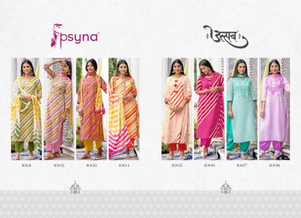 Psyna Utsav Traditional Wear Rayon Designer Readymade Collection