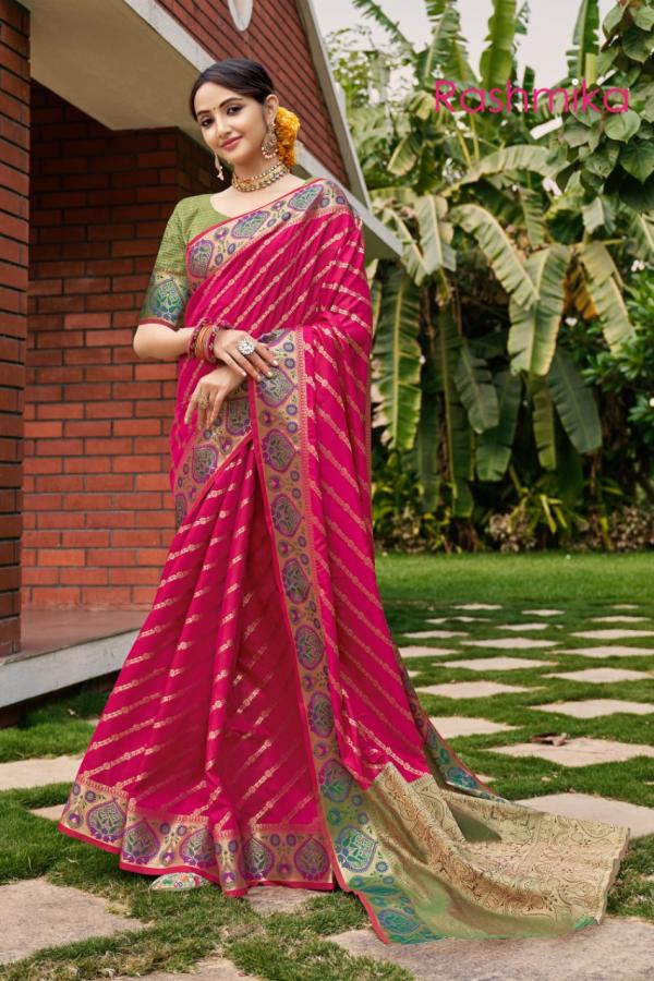 Rashmika Silk 1 Festive Wear Banarasi Saree Collection