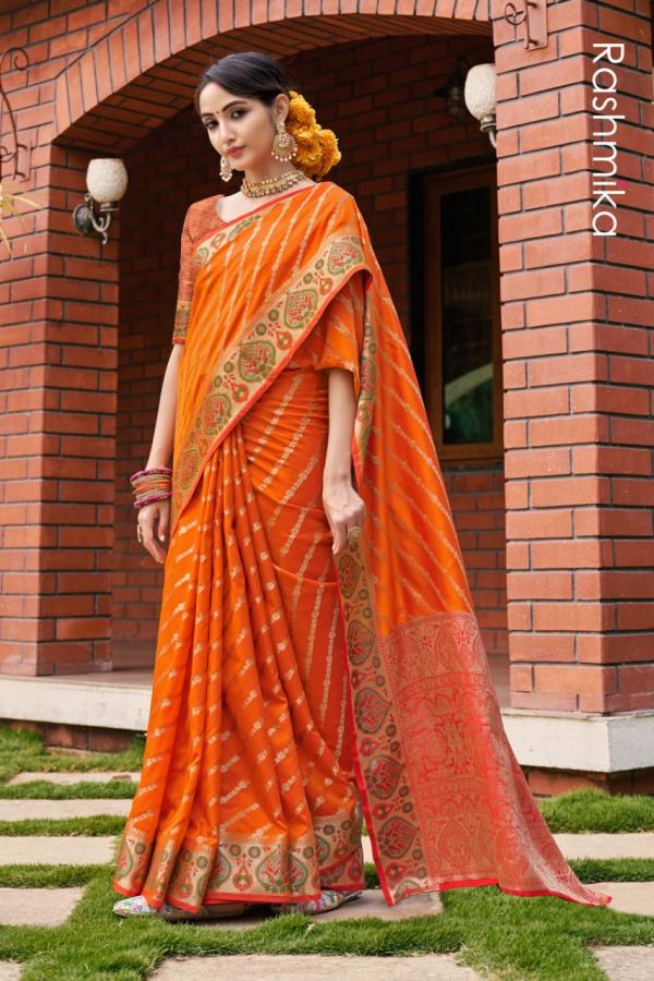 Rashmika Silk 1 Festive Wear Banarasi Saree Collection