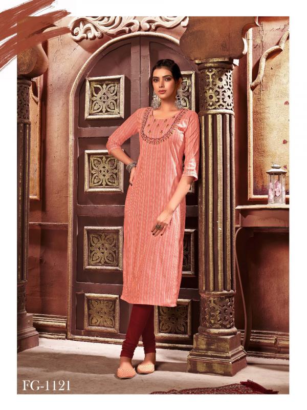 FASHION GALLERIA CHANCHAL COTTON NEW AND MODERN STYLE ATTRACTIVE kURTI cOLLECTION