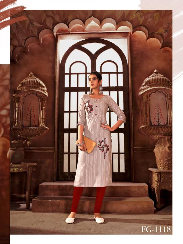 FASHION GALLERIA CHANCHAL COTTON NEW AND MODERN STYLE ATTRACTIVE kURTI cOLLECTION