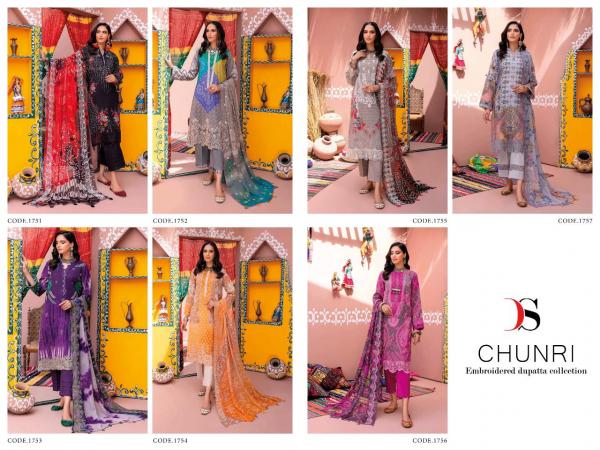  Deepsy Chunari 22 Vol 2 Cotton Designer Embroidery Pakistani Salwar Suits