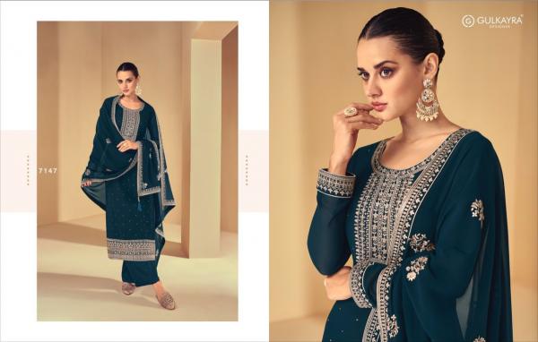 Gulkayra Sabnam 7147 Series Georgette Exclusive Salwar Suits