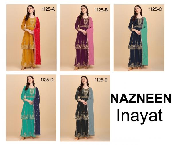 Nazneen Inayat 1125 Colour Series Designer Salwar Suits 