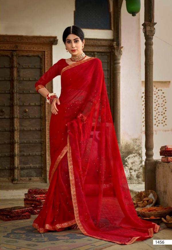 Laxminam Vaishnavi Casual Wear Georgette Saree Collection