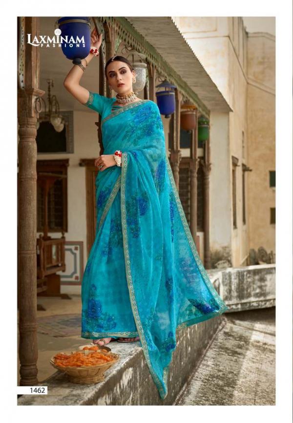 Laxminam Vaishnavi Casual Wear Georgette Saree Collection