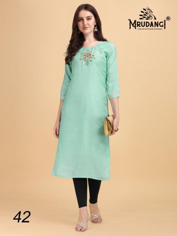 Mrudangi Noor 36 Series Designer Kurti Collection