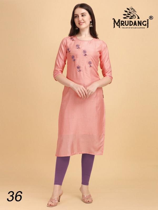 Mrudangi Noor 36 Series Designer Kurti Collection