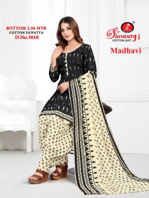 Ganeshji Madhavi Patiyala Vol-3 indo cotton Designer Dress Material