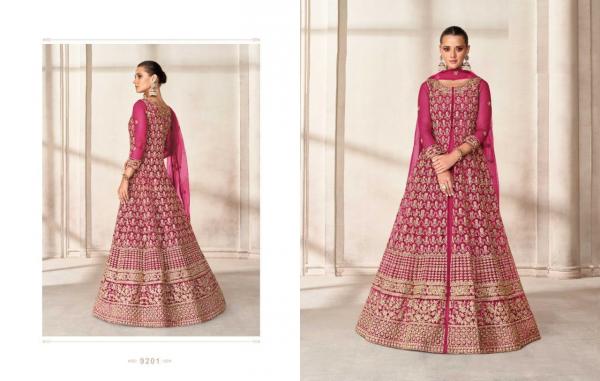 Prisha 9199 Festive Wear Anarkali Salwar Suits Collection