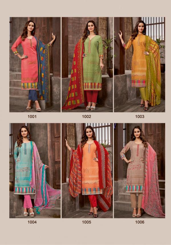 Suryajyoti Nimaaya Vol-1 cotton Patiyala Designer Dress material