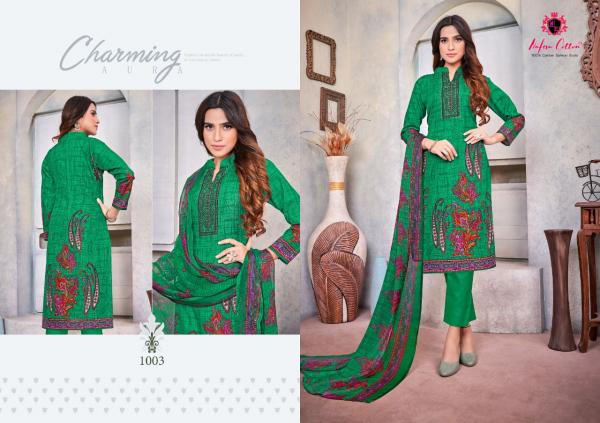 Nafisa Aflatoon Vol-1 Soft Cotton Karachi Print Designer Dress Material