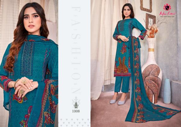 Nafisa Aflatoon Vol-1 Soft Cotton Karachi Print Designer Dress Material