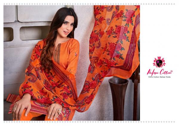 Nafisa Aflatoon Vol-1 Soft Cotton Karachi Print Designer Dress Material