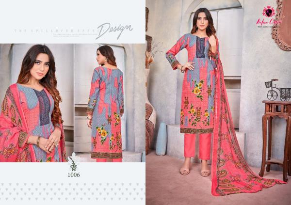 Nafisa Aflatoon Vol-1 Soft Cotton Karachi Print Designer Dress Material